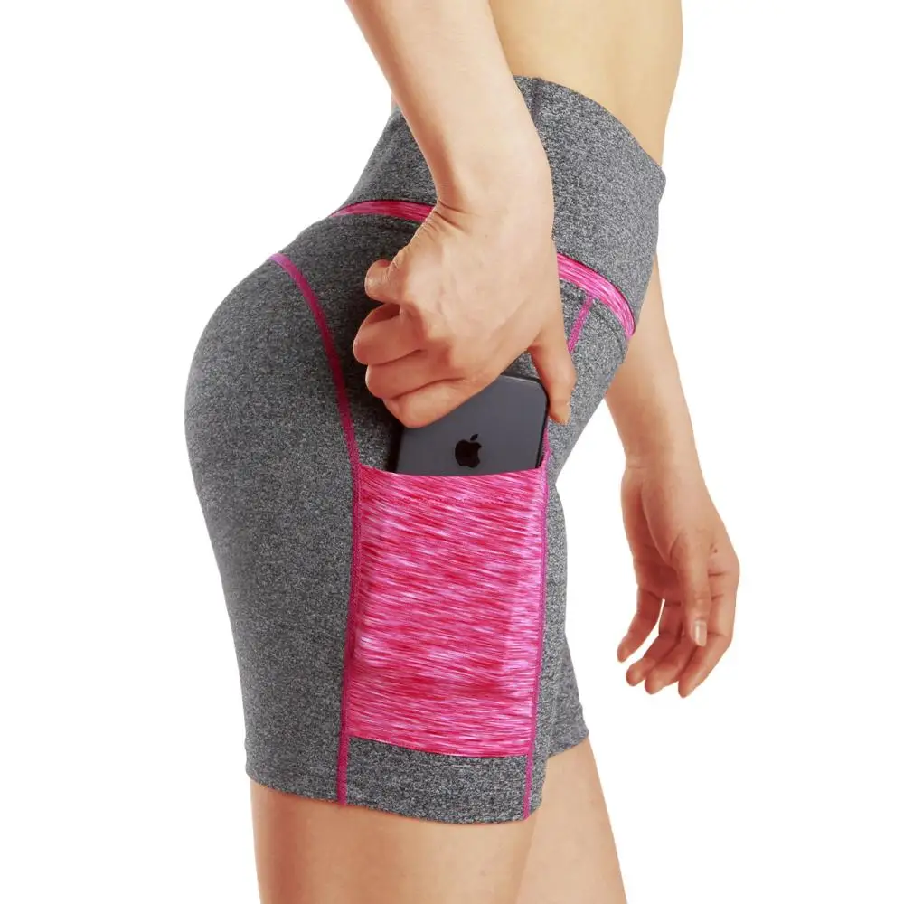

New Women Sport Yoga Fitness Shorts biker With Pocket, Color