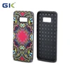 [GK] 3D Pixel Relief TPU+PC Combo Case For Sam Galaxy S8 Plus Celulares Cover
