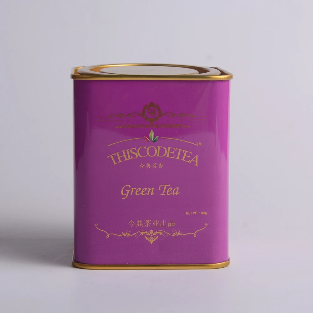 Square Tea Tin Can Coffee Packaging Box With Custom Design Buy Tea
