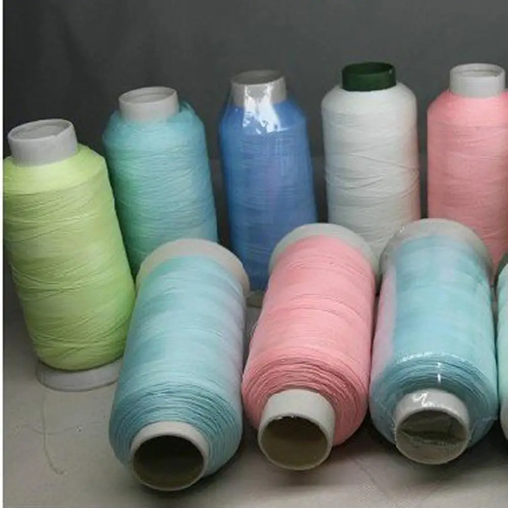 
glow in the dark silk / luminescent silk / glow yellow-green silk 