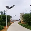 Bridgelux cob waterproof IP65 outdoor 12w 24w integrated all in one solar panel led street light