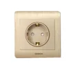 golden switch Middle East countries 13A switch socket