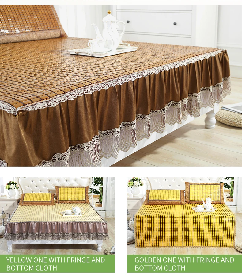 2018 Hot New Products Natural Bamboo Bed Mat Memory Foam Compressible Mattress Manufacturer