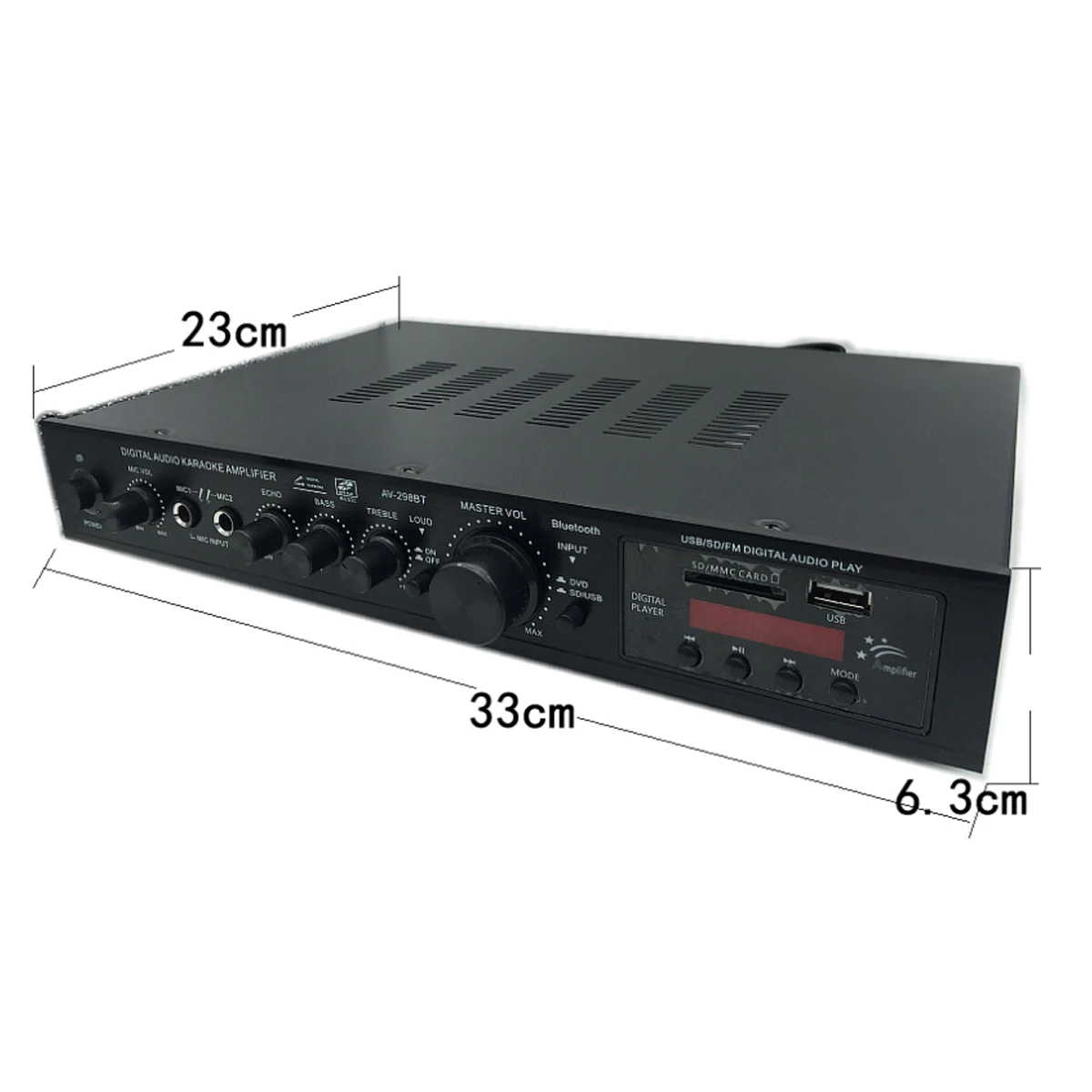 

Free Ship 720W 5 Channel BT HiFi Stereo Amplifier LED Digital Karaoke Home Cinema Home Theater Amplifiers Home Amplifiers