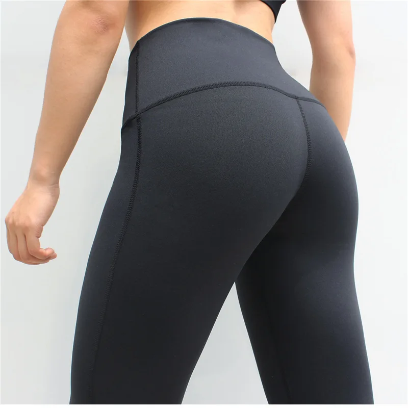 ladies black yoga pants