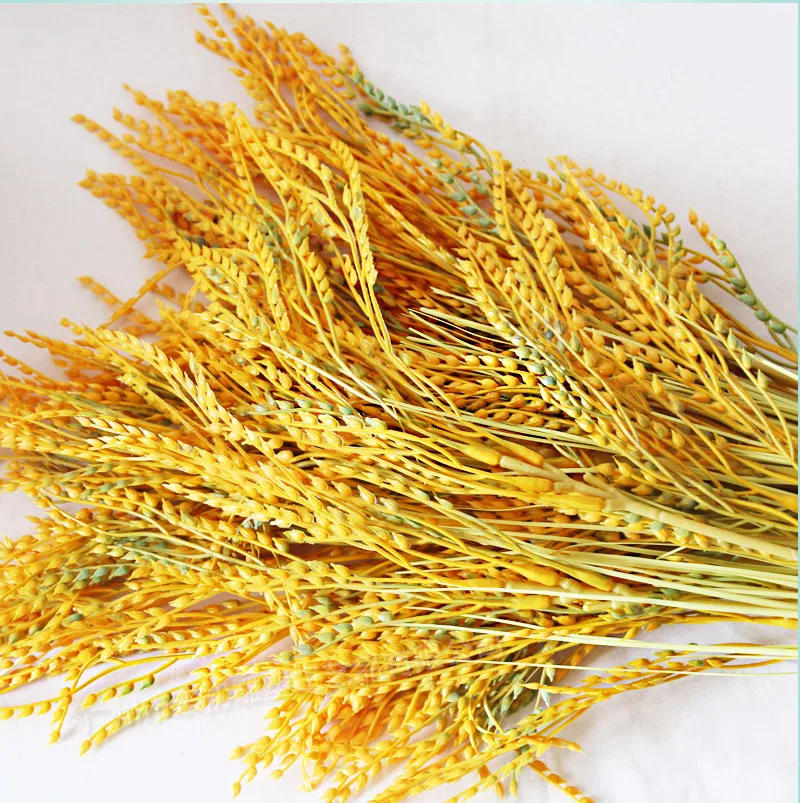 Hot Selling Cheapest For Artificial Grass Paddy Rice Plants For Indoor