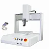Automated fluid dispensing robot with melt glue