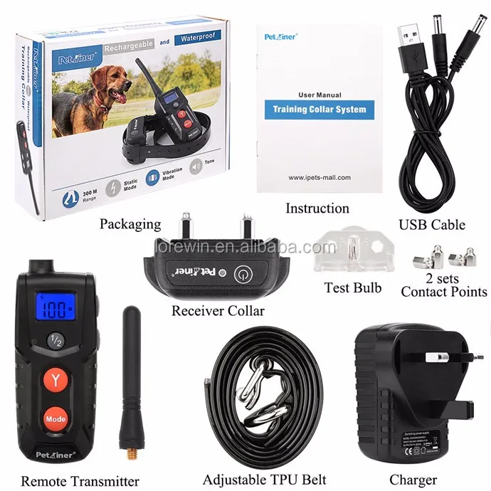 Petainer Pet916 Remote Training Shock Collar Best Electronic Peted Dog