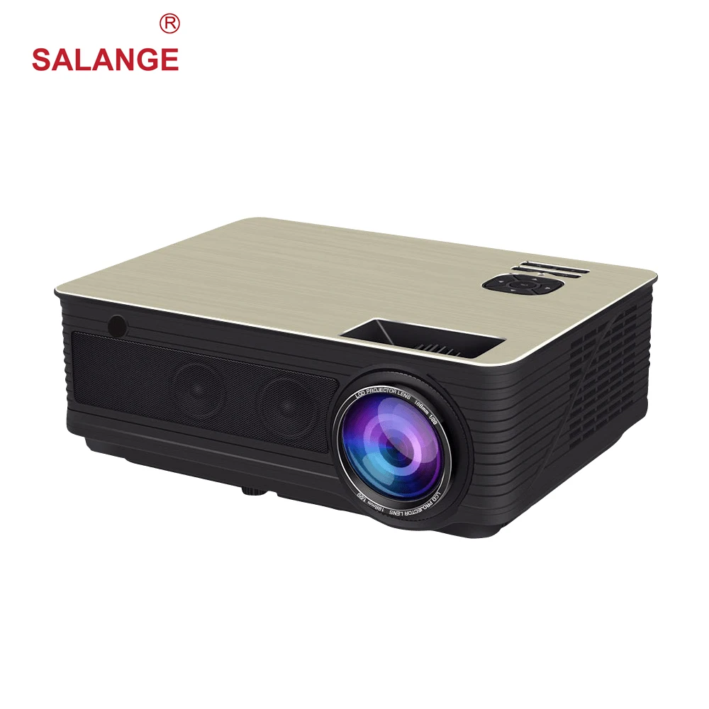 

Salange M5 3D Portable LED Projector with 1280*800p Resolution 4500 Lumens Beamer proyector TV Video Home Theater support 1080P