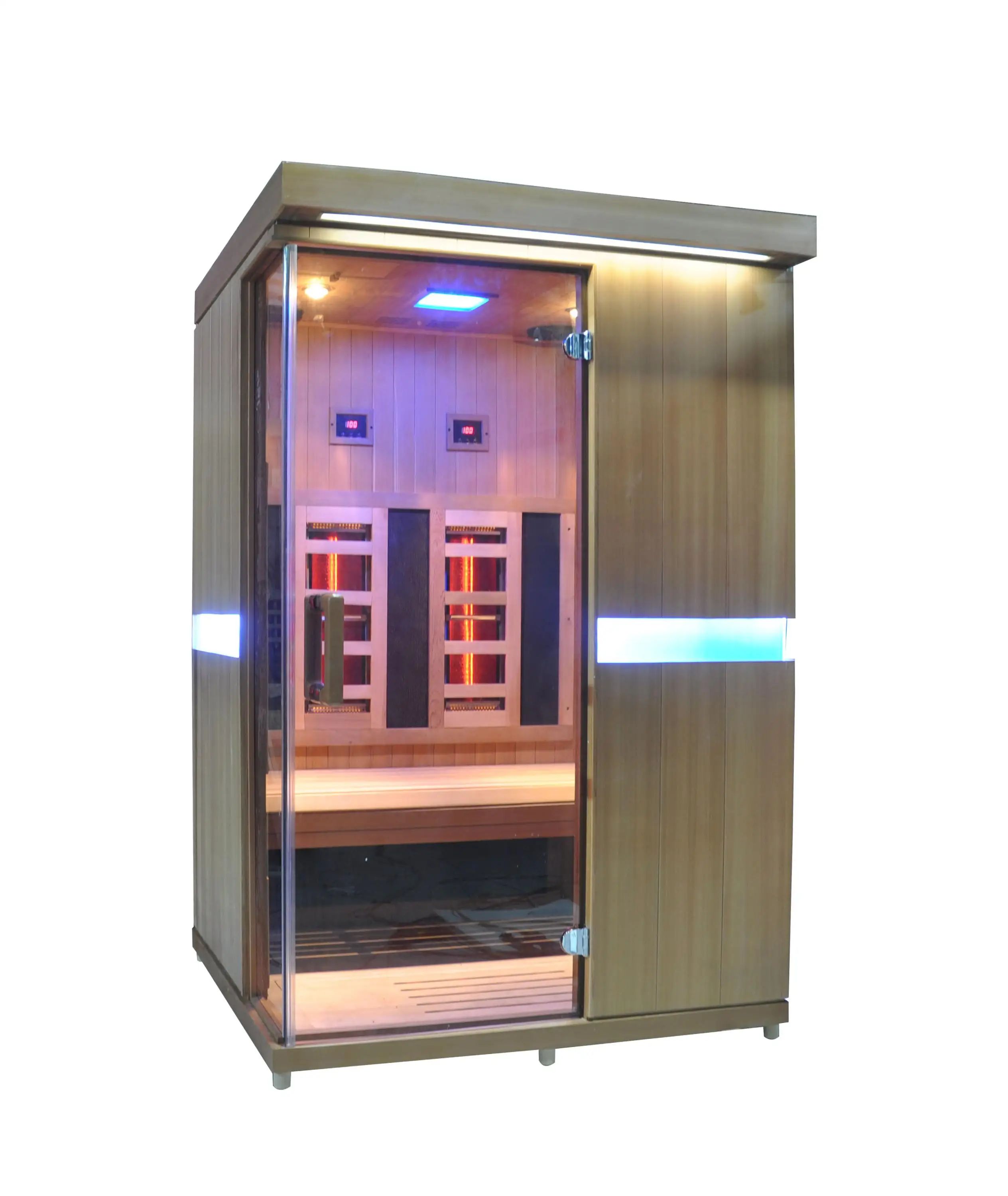 sauna combiné infrarouge et vapeur 2 en 1