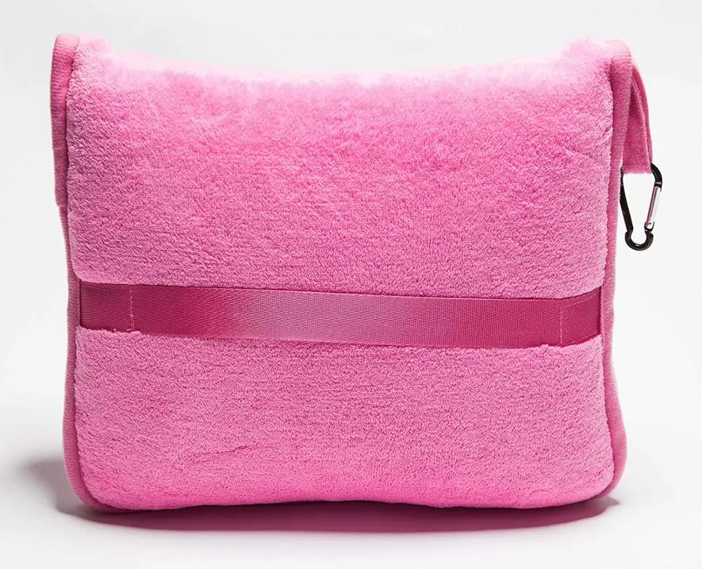 

hot sale popular travel blanket in pouch with printing logo and bag, Custom color