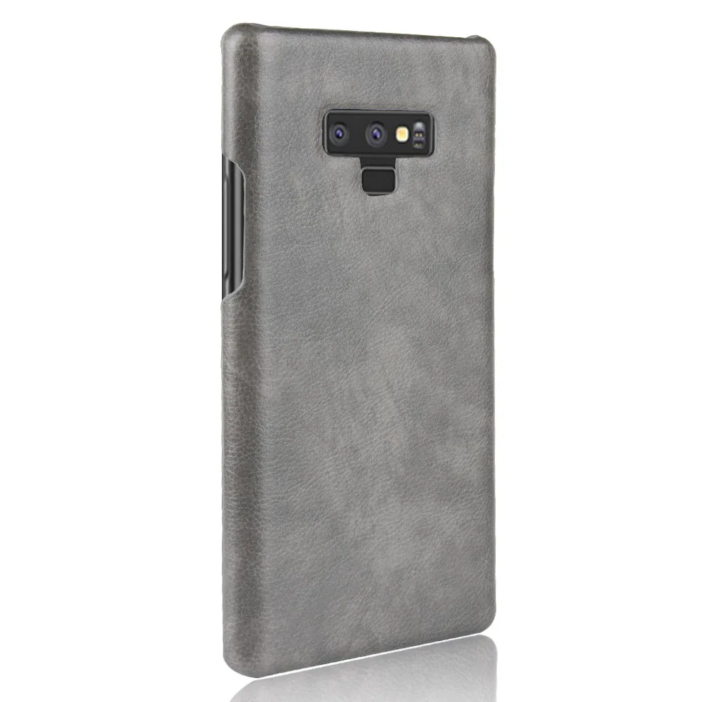 

Retro Litchi Pattern Leather Case For Samsung Galaxy Note 9, Black;red;gray;brown