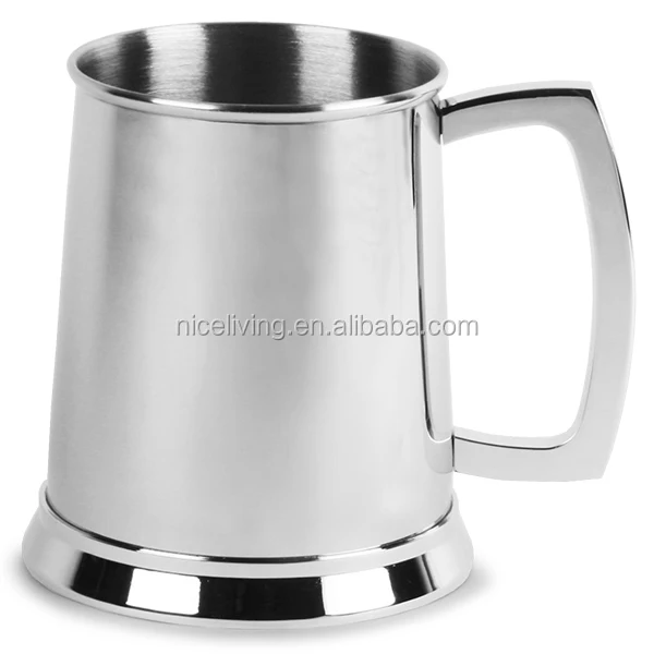 

Stainless Steel Pint Tankard 20oz / 568ml, Transparent