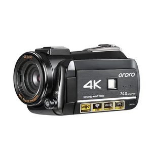 ORDRO AC3 4K IR Night Vision Camcorder 3.1 inch Touch Panel