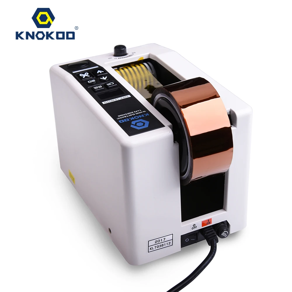 
KNOKOO M1000 Automatic Tape dispenser with Cutter Memory Function, CE 