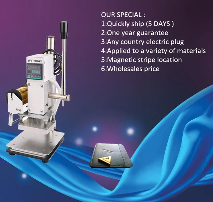 Handheld Or Desktop Embosser Hot Stamp Branding Machine Buy Branding