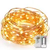 Copper Wire Micro Christmas led mini birthday string party event decoration strobe light led party light