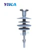 YIKA ansi line post insulator 15kv support polymeric pin type