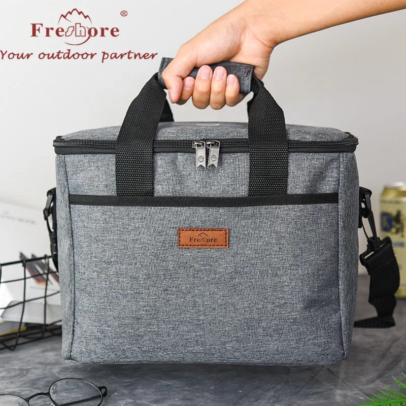 

BSCI factory fashion design custom logo insulated lunch cooler bag for Camping, Family, BBQ, Picnic, Beach, Bicycle, Customized color