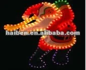 LED motif santa light-santa model