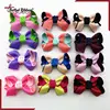 Excellent quality top sell white polka dots hair bow for teens