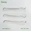 100pcs /pack dentist lab materials plastic disposable dental explorer dental probe