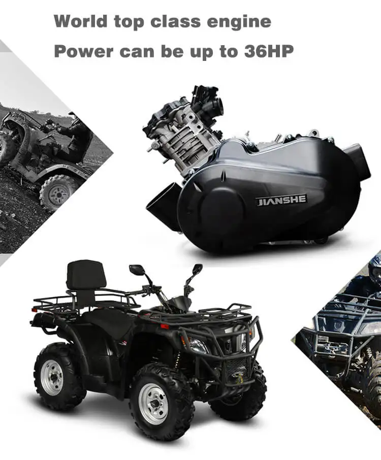 High quality Quad motorcycle 460cc Shaft drive 4WD ATV for sale