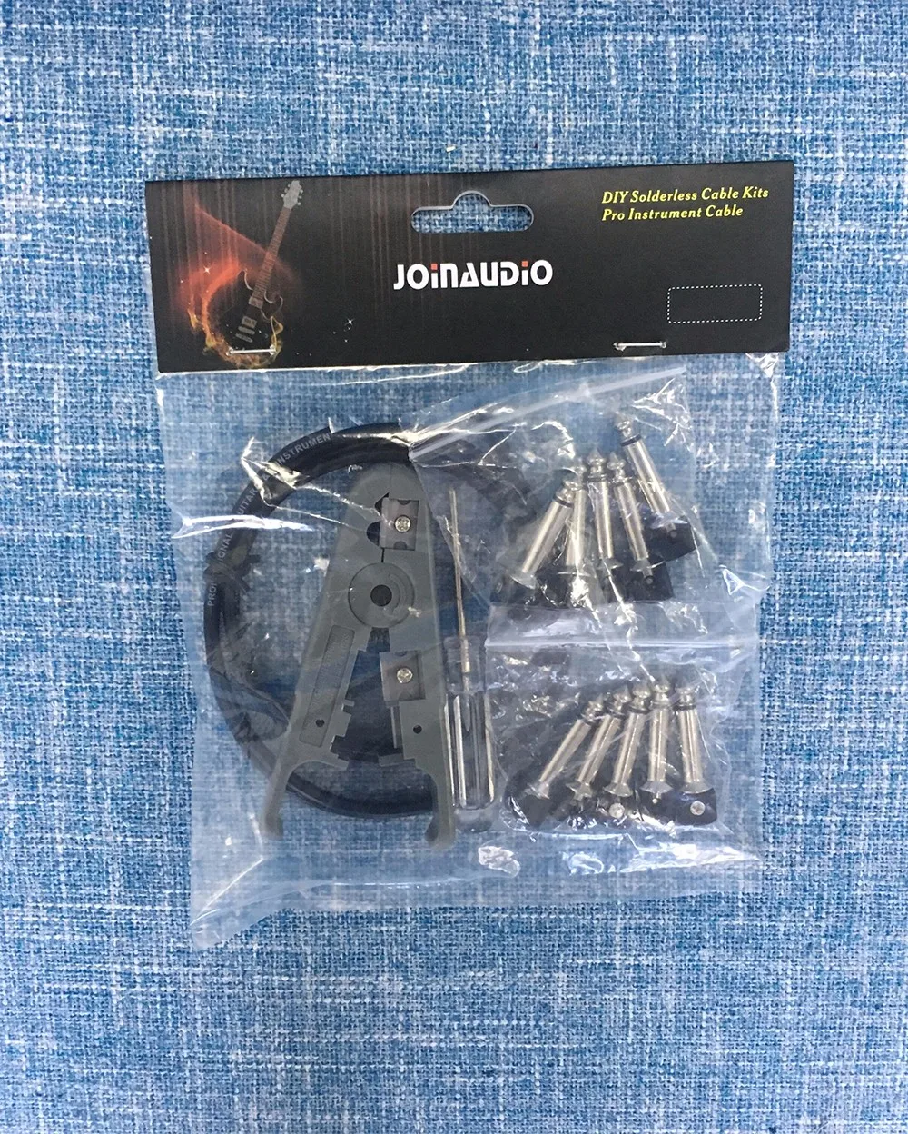 Solderless Wiring Kit Custom Cable Guitar Plug 10 As One Set Quality
