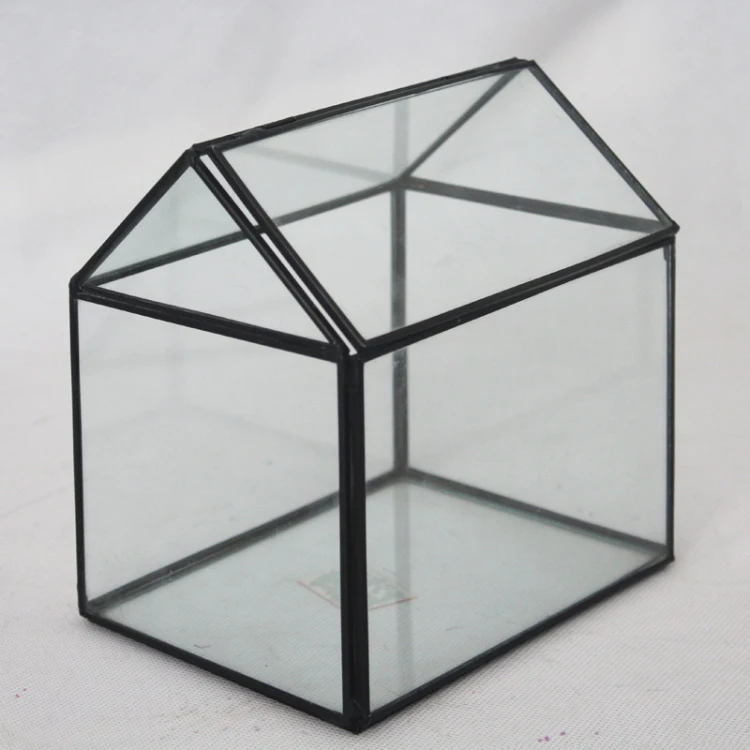 Wholesale Geometric Glass Terrarium Plant Holder Glass Terrarium