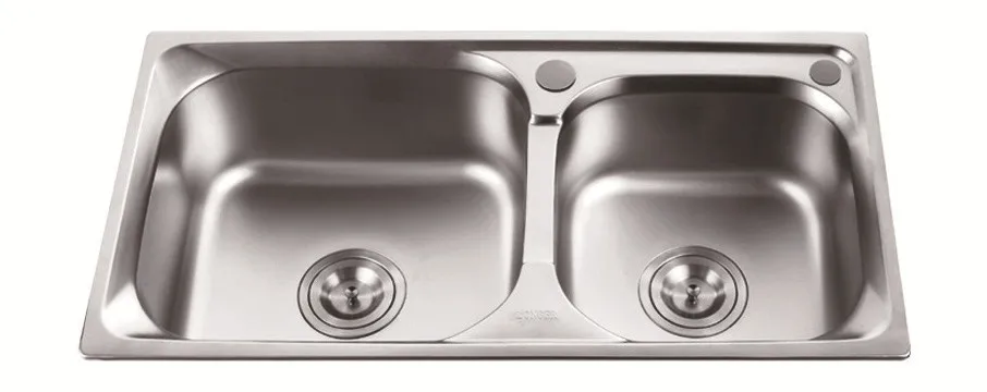 
Customized size 201 SUS kitchen sink stainless steel 304 