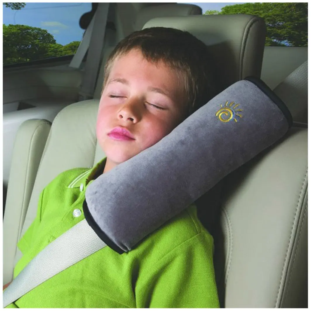 Child Kid Baby Car Seat Belt Pillow Shoulder Pad Cover Cushion Head Support