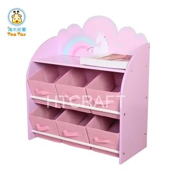 Unique Combination Of Toy Organizer And Bookshelf Six Fabric Bin Unique Combination Of Toy Organizer And Bookshelf Six Fabric Bin Units Eco Friendly