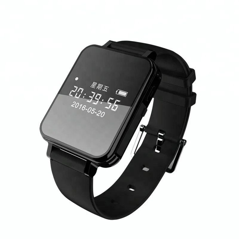 V81 Fashion 8GB 16GB 32GB Memory Waterproof Voice Recording Men Women Digital Wrist Watch Voice Recorder