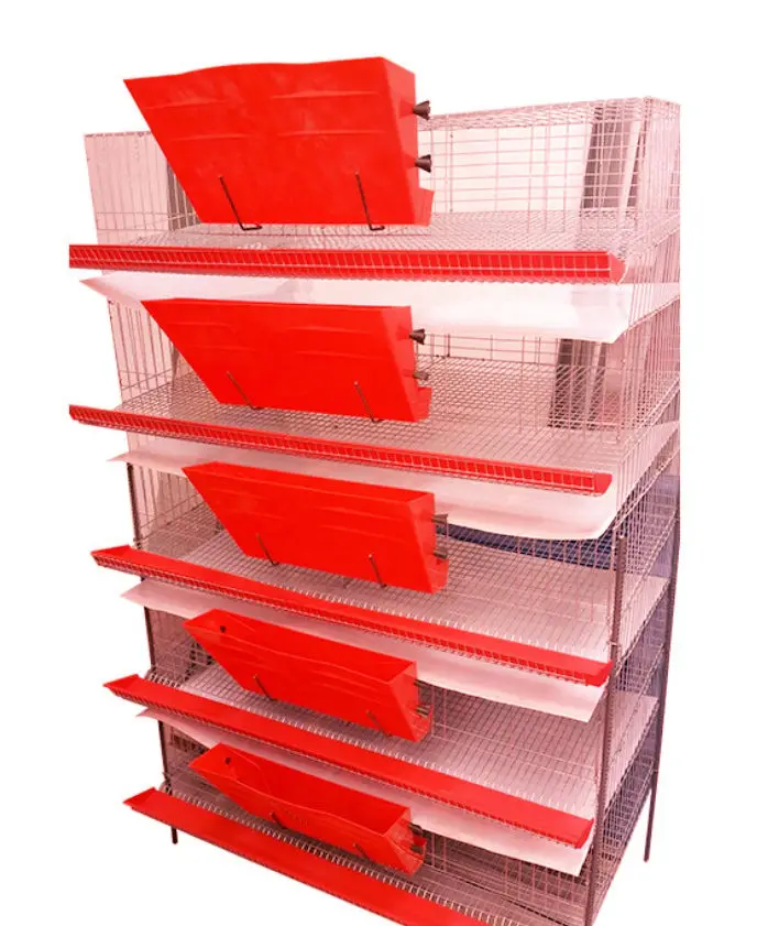 H Type Wire Mesh Metal Quail Cage Hot Sale In Commercial Breeding Quail