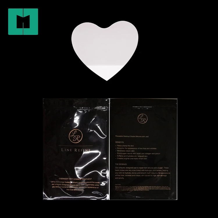 

Reusable Overnight Wrinkle chest pad Silicone Anti Wrinkle Chest Pad, Customized color