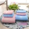 Wholesale bamboo Three-piece towel set, lover bath towels