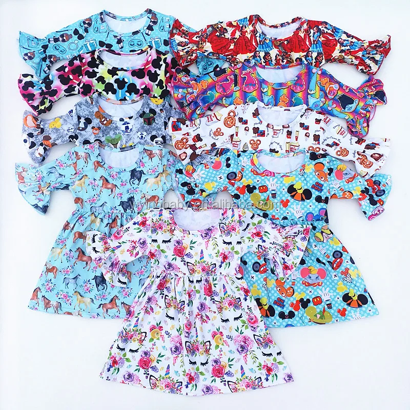 

Multicolor wholesale kids clothing baby party frocks baby girls dresses