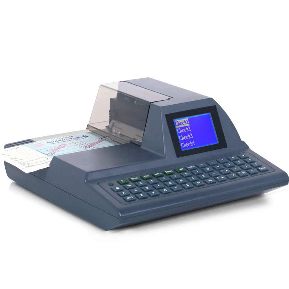 
New Type Intelligent Full Keyboard Check Printing Printer Machines Cheque Writer(price discuss!) 