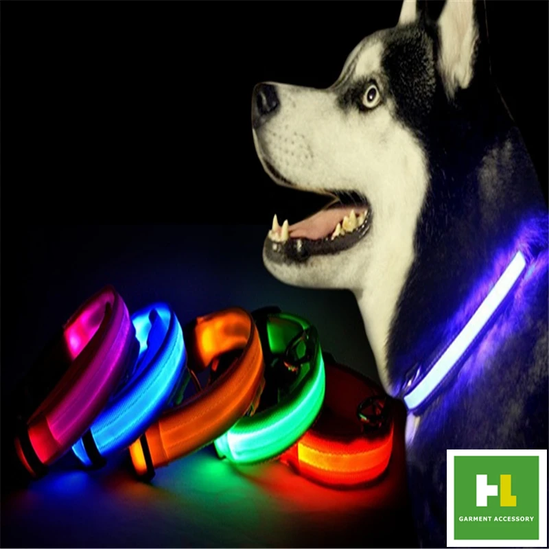 flashing dog collar