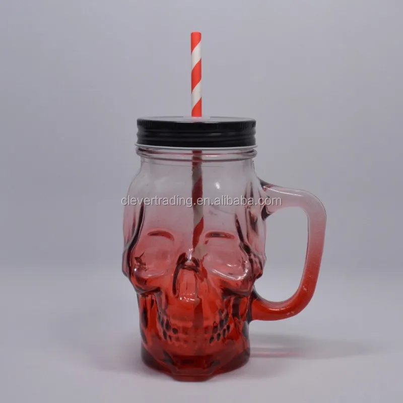 12oz to 20oz Single Wall Wholesale Plastic Mason Jar for Hot Drinks with Aluminium Lid