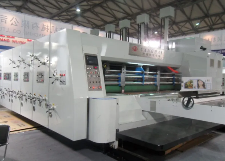  carton printing slotting die-cutting machine