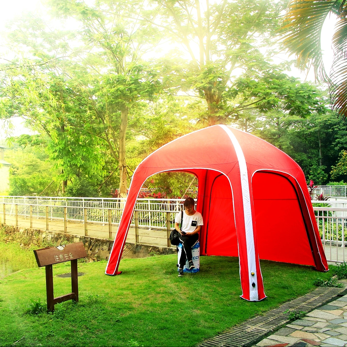 Inflatable Advertising Dome Tent Outdoor air sealed for Promotion Display