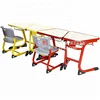 Modern school desks and chairs children furniture sets, kids study desk and chair set, wood children table in school furniture
