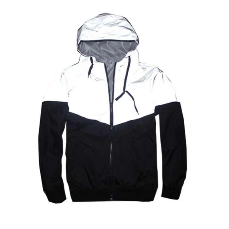 windbreaker reflective jacket