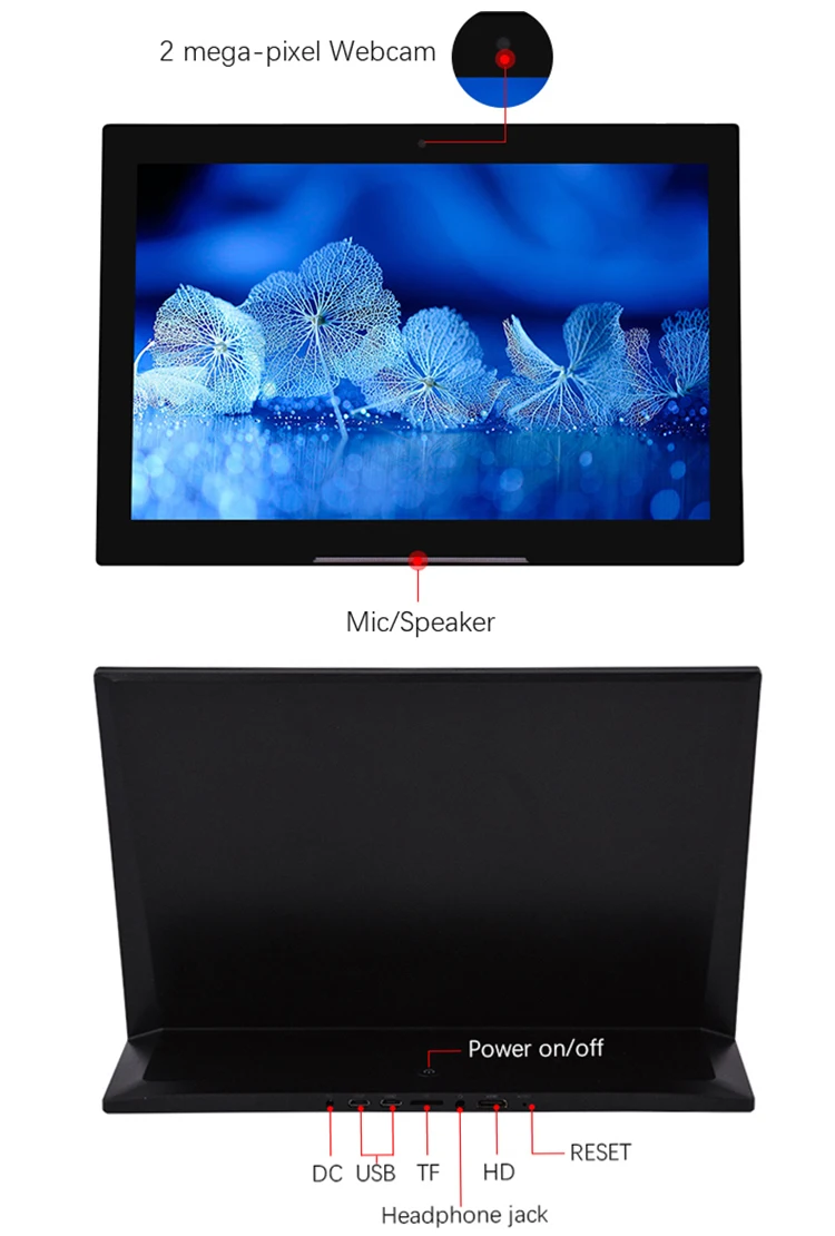 RoHS Restaurant Interactive Digital tablet manual 10 inches android poe tablet pc