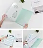 "Good Life"File Folder 6 Big Pockets Cute A4 Plastic Document Bag Study&Office File Organizer