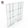Guangzhou Manufacturer Point Supporting Wall System Tempered Glass Shower Door