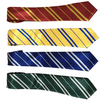 High Harry Potter Ties Hogwarts School Striped Necktie Uniform Gift ...