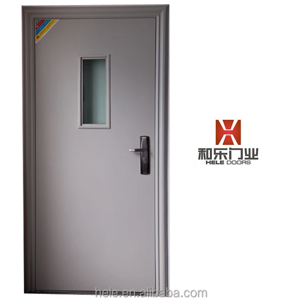 Стали одностворчатые двери пожара