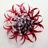 New Style Handmade PET Ribbon Bow Flower Bow for Christmas Decoration